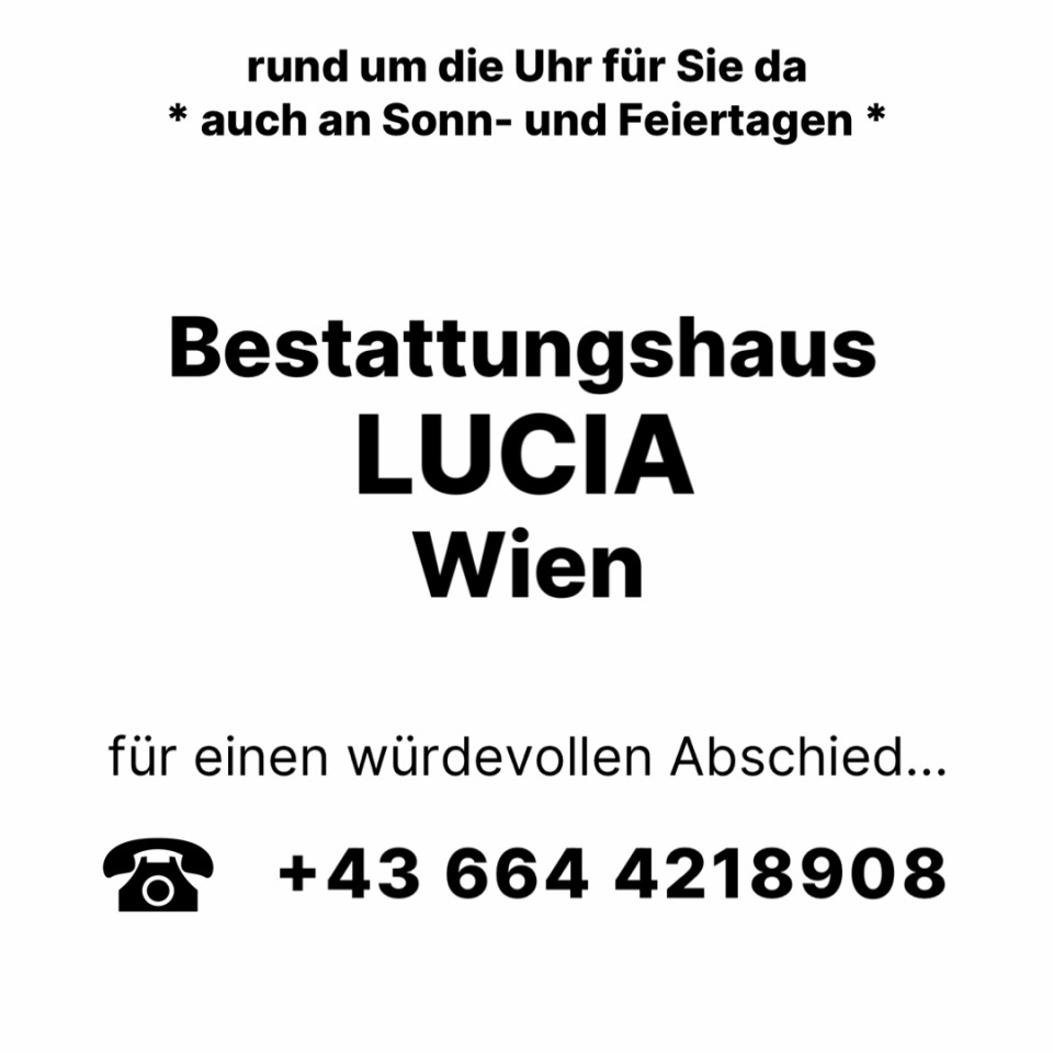 Beerdigungen Wien